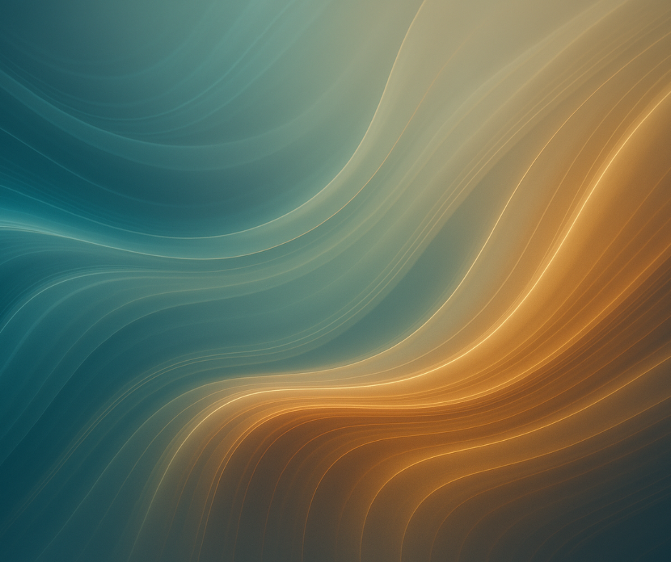 Movimiento abstracto de líneas fluidas que representa la lectura del campo y las dinámicas invisibles